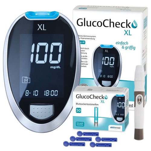 Glucocheck starter set - glucocheck, xl