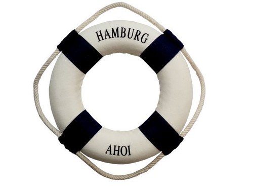 Deko rettungsring hamburg - deko-rettungsring, "hamburg