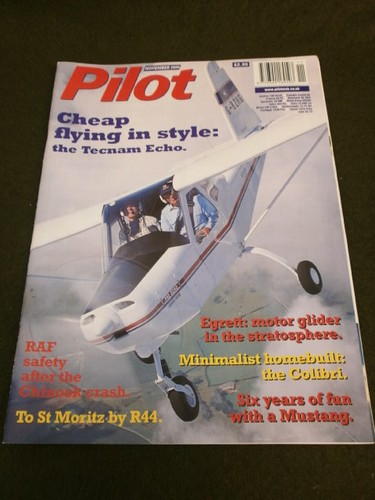 Pilot magazine tecnam echo - magazine,