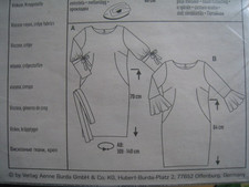 Burda 6389 Schnittmuster - Kleid - Gr. 46 - 56