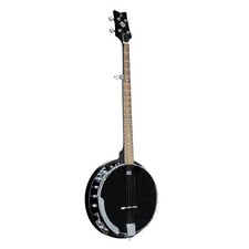Ortega OBJ250-SBK 5-String Banjo Black, inkl. Gig Bag