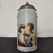 Bierkrug mettlach - bierkrug,