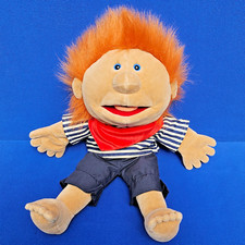 CORNELSEN HANDPUPPE GINGER JUNGE 45 CM STOFFPUPPE THERAPIE PUPPE THEATER