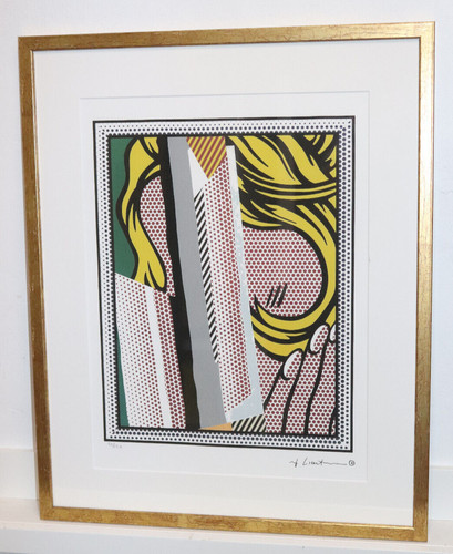 Roy lichtenstein reflections - lichtenstein, "reflections