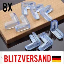 8x Kantenschutz Eckschutz Ecken Schutz Kinder Baby Sicherheit Gummi Möbel Tisch