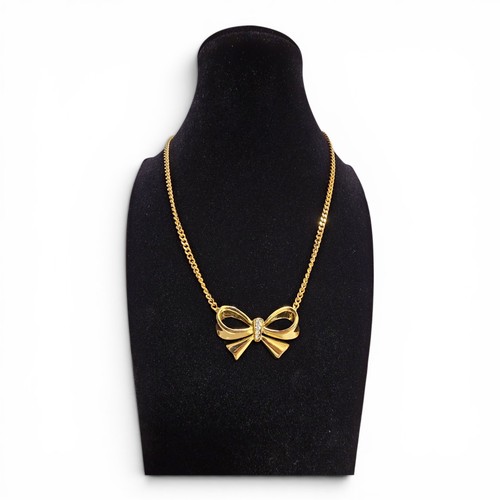 Halskette vintage mit schleife - vintage,