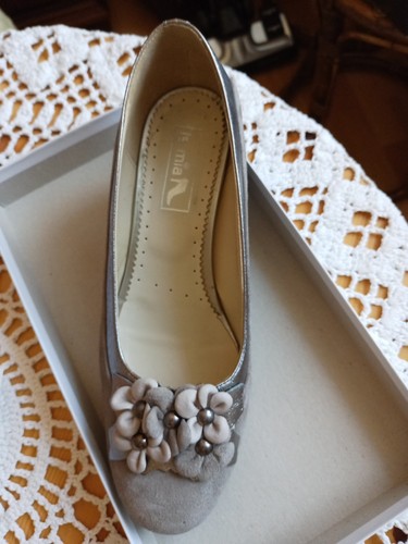 Eleganter lederpumps 40 - eleganter, gr.