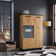 Vitrine Ines 90cm Highboard 2