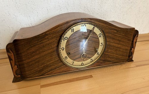 Vintage goldanker kaminuhr - vintage,