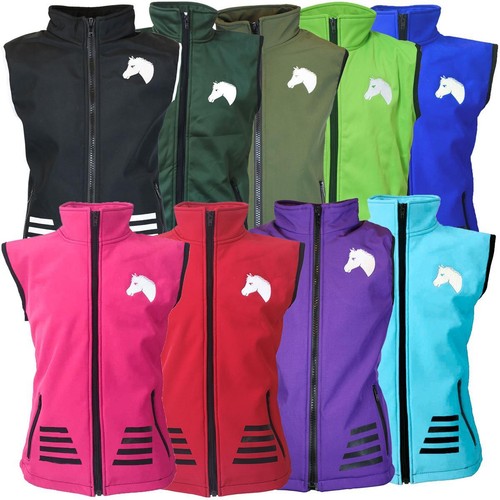 Kinder softshell reitweste - softshell,