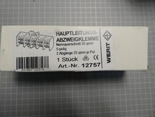 Werit Hauptleitungsabzweigklemme 12757; Nennquerschnitt 35qmm; 5-polig
