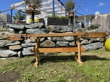 Urige restaurierte hobelbank - urige,