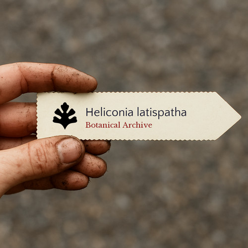 Heliconia latispatha 1000 - |,