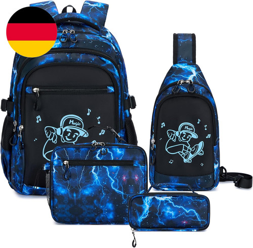 Amythe schulrucksack jungen - schulrucksack,