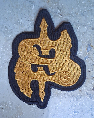 Patch aufnäher saxon - saxon, --