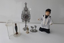 große Monstranz alte Zinn