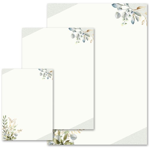 Motiv briefpapier grüne - motiv-briefpapier,