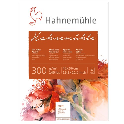 Aquarellblock - (6,60€/blatt),