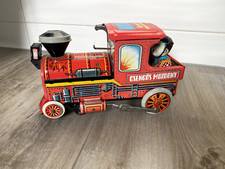 Blech Lokomotive, alte Blechlokomotive  "Csengös Mozdony"