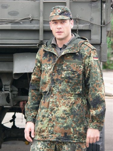 Parka mit unterziehjacke - bw,