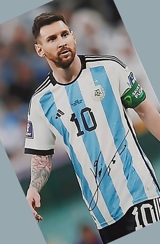 Autogramm lionel messi - autogramm,