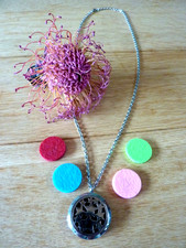 Aromatherapie Diffusor Kette Sterne für ätherische Öle Edelstahl NEU!