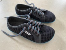 LEGUANO Barfußschuh Unisex Kinder  Schwarz Blau Gr. 32