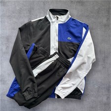 Vintage Lacoste Anzug Größe XL Passt Aber Wie M Weiß Blau Schwarz