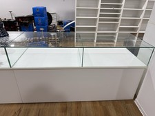 4X Ladentheke Weiß mit