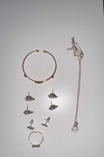 Schmuck Set Uhr Kette Armband Ohrringe Schmuvksufbewahrung