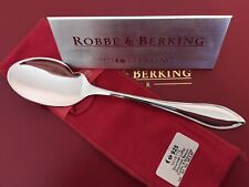 ROBBE & BERKING NAVETTE GOURMET LÖFFEL 925 STERLING SILBER BESTECK R&B UNBENUTZT