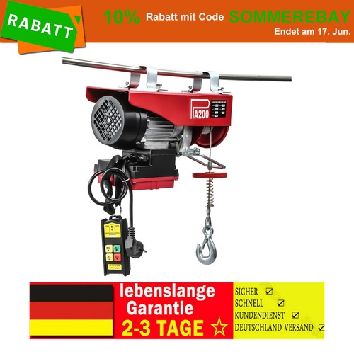 Elektrische seilwinde 100kg - seilwinde,