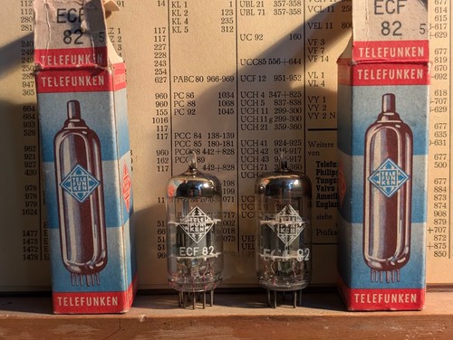 Telefunken marken ecf82 6u8 - marken,