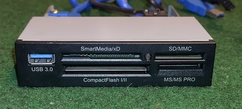Computer card reader - card,