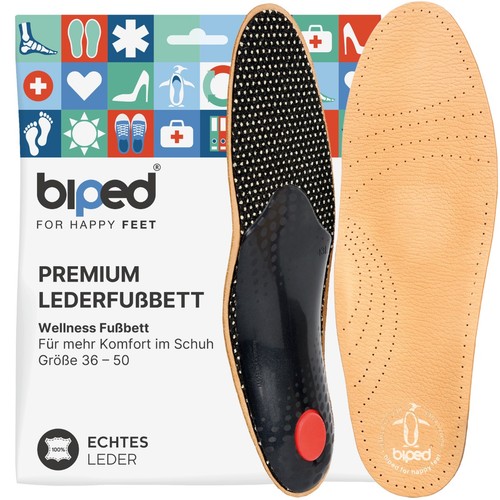 Biped premium leder fußbett - fußbett,