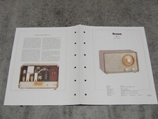 Schaltplan für Röhrenkofferradio Radio Braun SK1  SK 1 von 1955 Rundfunkmuseum