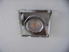 Einbau - Spot für Deckeneinbau,  Glasrahmen, 7 Stück vorhanden