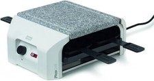 Stöckli Raclette Pizza Grill Four4 Hotstone Basisgerät NEU OVP- Weiss
