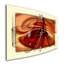 BM Wanduhr 60 cm x 30 cm