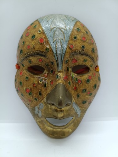 Venzianische maske messing - venzianische,