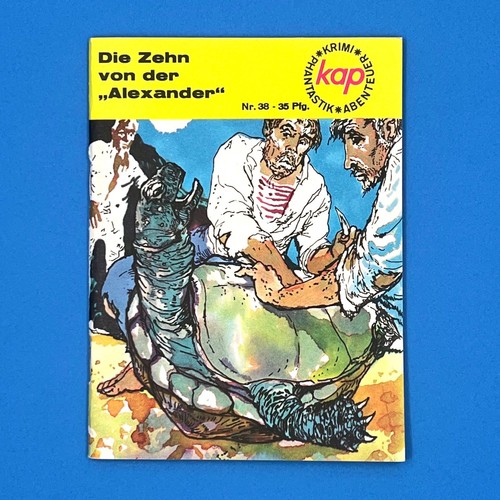 Kap ddr krimiheft 38 die - kap, nr.