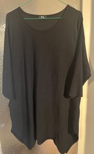 Zipfel  Tunika 50 Versteckt Pölsterchen Schwarz