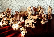15 Krippenfiguren- Set  aus