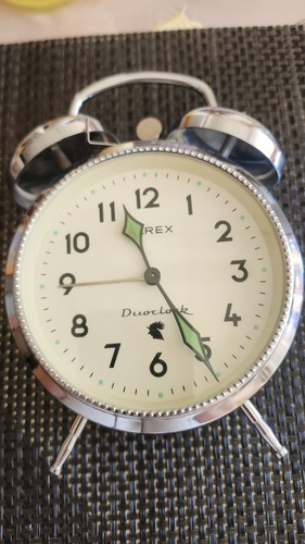 Vintage karex duoclock wecker - vintage,
