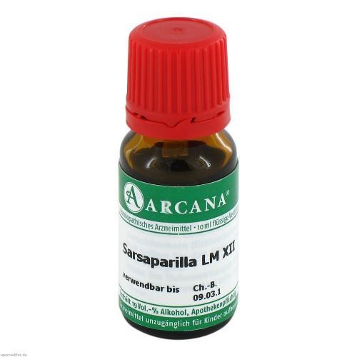 Sarsaparilla dilution 10 - 12,