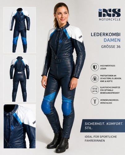 Ixs motorrad lederkombi 36 - lederkombi, gr.