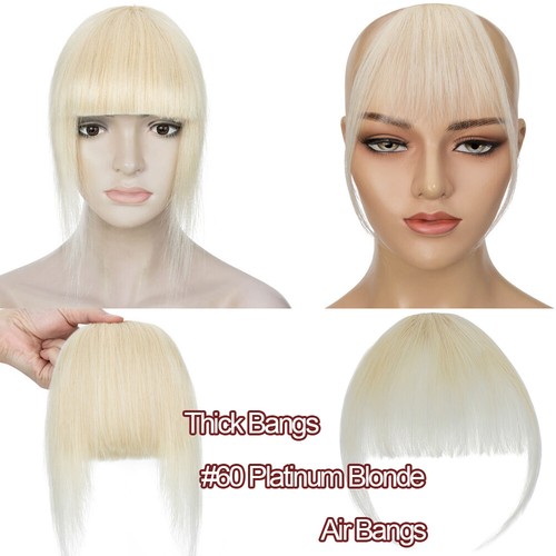 100 echthaar air bangs - 3d,