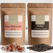 500g Rosa Natursalz grob +