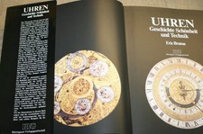 Sammlerbuch alte Uhren Uhrmacher Uhrentechnik Uhrwerk Geschichte Taschenuhr