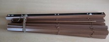 Sonnenschutzrollo innen aus Holz 80x130 "ohne" Fensterbefestigung